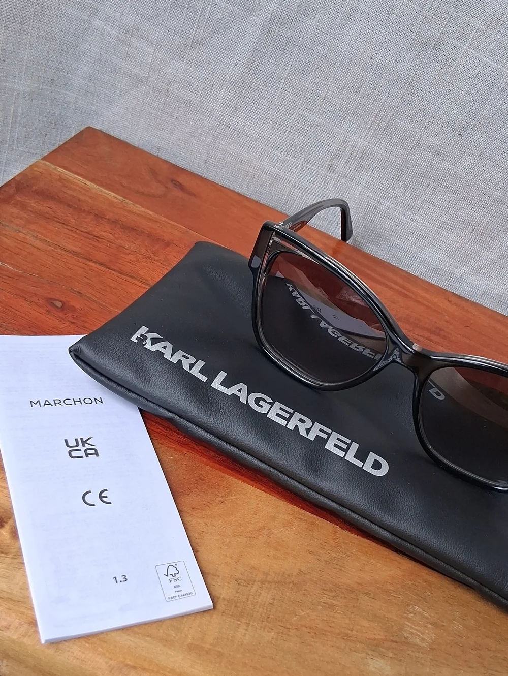 Karl Lagerfeld KL6069S Black Crystal Cat Eye Sunglasses